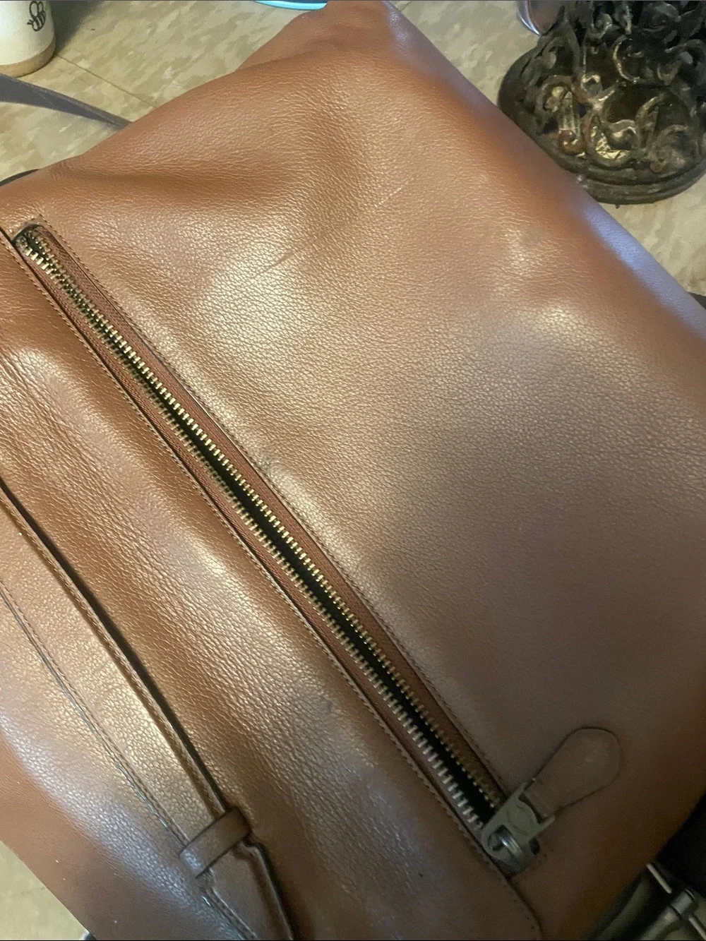 Coach men leather